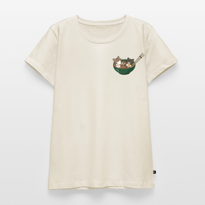 Sushi-Cats-ramen-frauen-shirt - Naturweiß