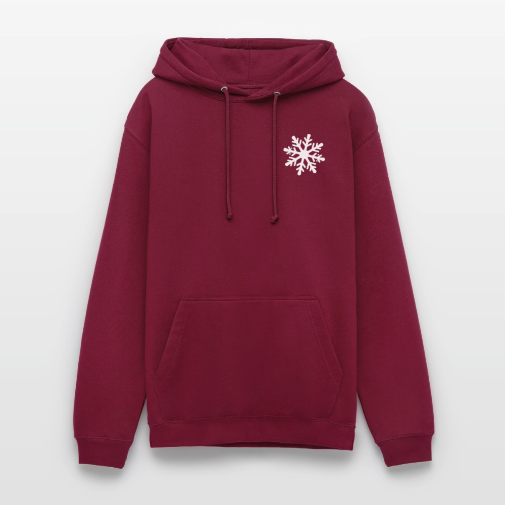 cozy.pinguin.stories.unisex.hoodie - Bordeaux