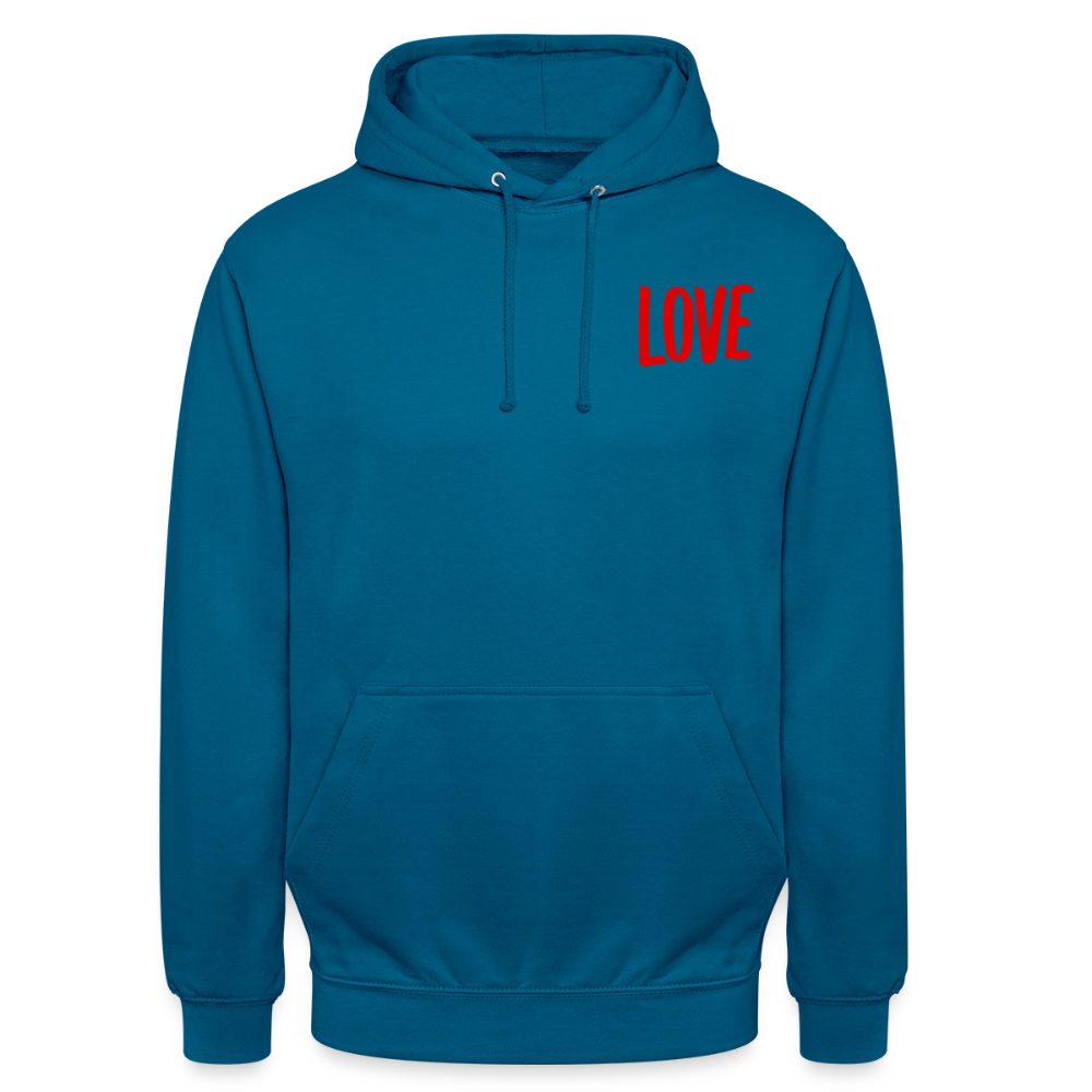 love.is.love.men.Unisex.Hoodie - Tiefseeblau 