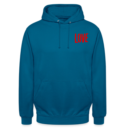 love.is.love.men.Unisex.Hoodie - Tiefseeblau 