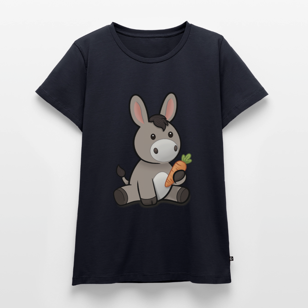 der-kleine-esel-frauen-shirt - Navy