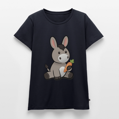 der-kleine-esel-frauen-shirt - Navy