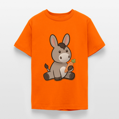 der-kleine-esel-teenager-t-shirt - Orange