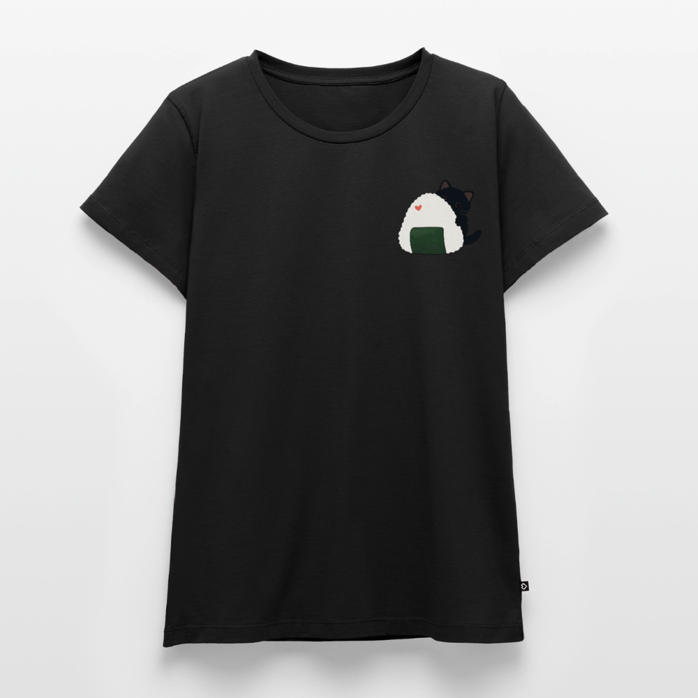 Sushi-Cats-Onigiri-frauen-shirt - Schwarz