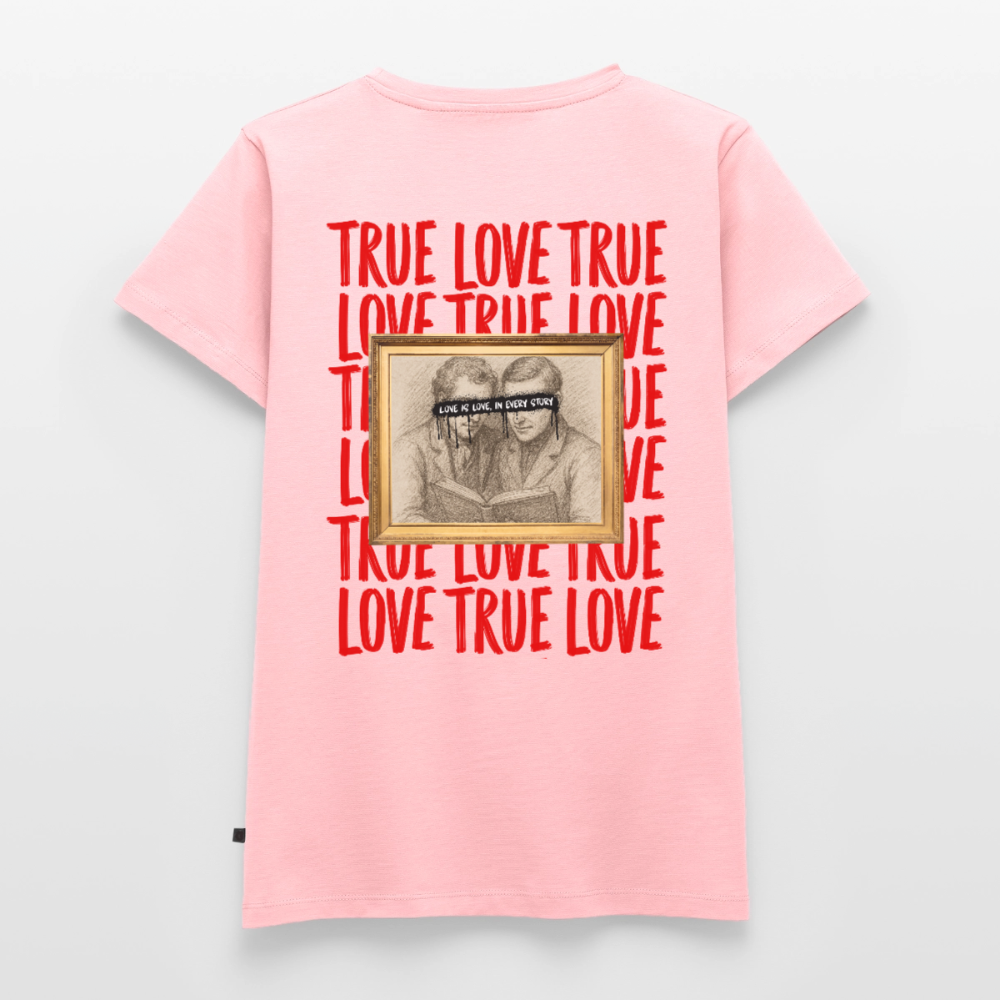 love.is.love.men.frauen.shirt - Rosa