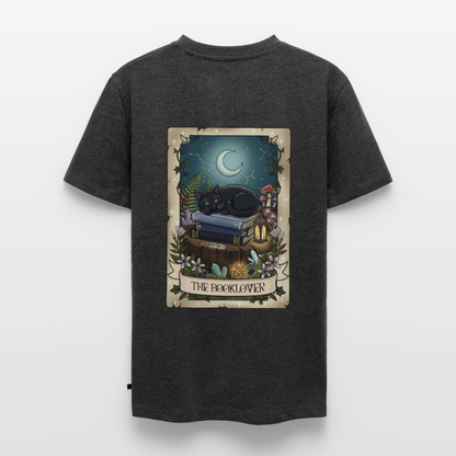 Tarotkarten-Booklover-männer-shirt - Anthrazit meliert