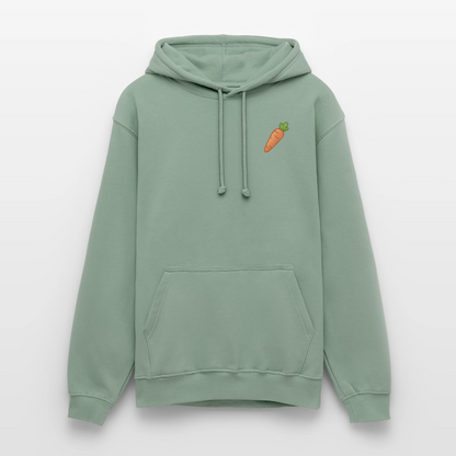 der-kleine-esel-unisex-hoodie - Graugrün