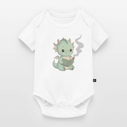 Baby Bio-Kurzarm-Body - Weiß