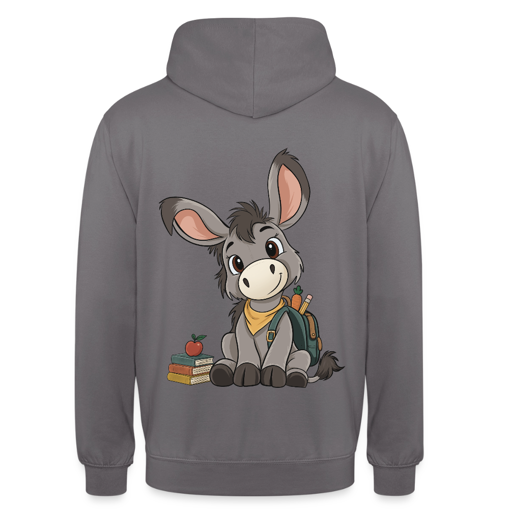 der-kleine-esel-classic-unisex-hoodie - Mittelgrau