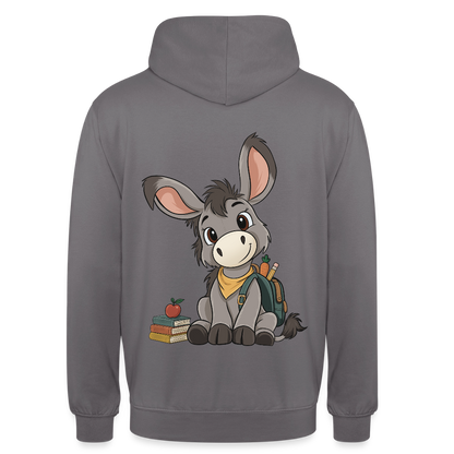 der-kleine-esel-classic-unisex-hoodie - Mittelgrau
