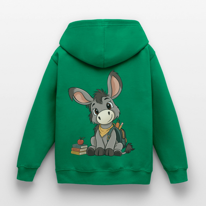 der-kleine-esel-classic--kinder-hoodie - Kelly Green