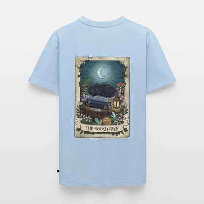 Tarotkarten-Booklover-männer-shirt - Hellblau