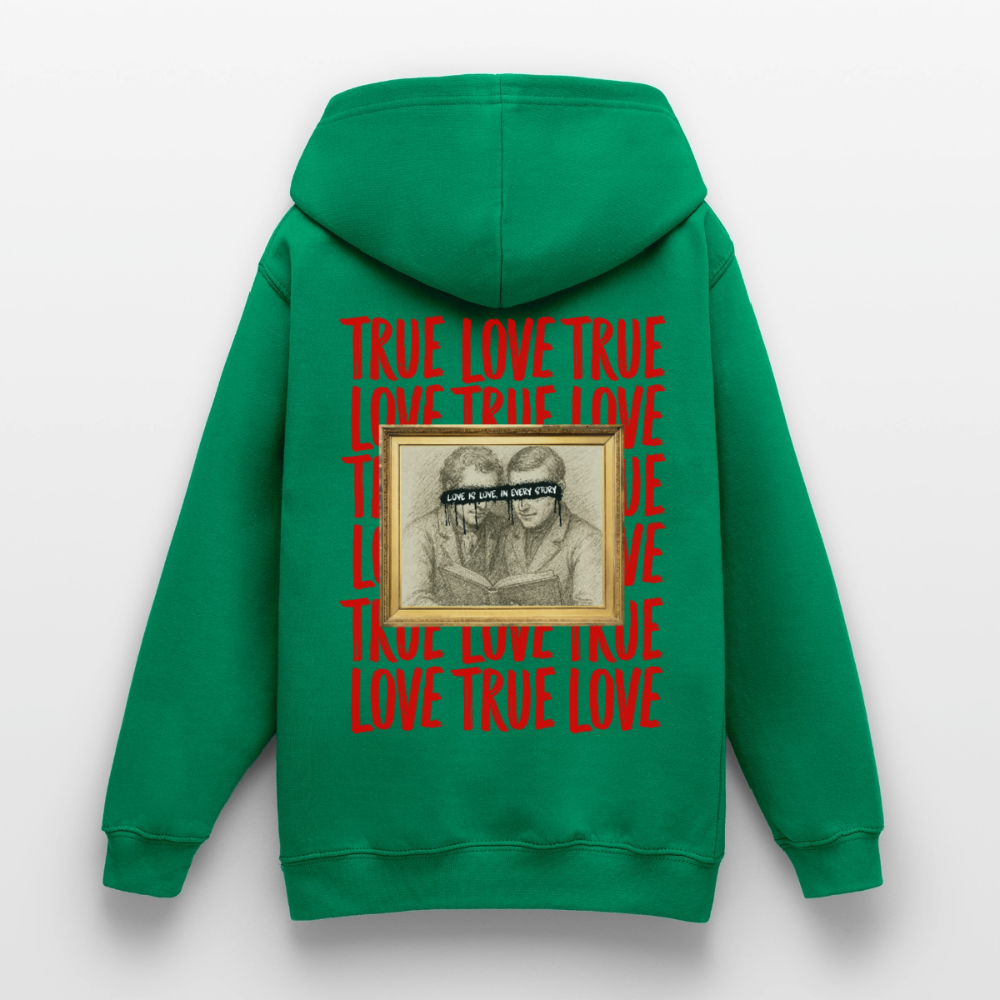 love.is.love.men.unisex.hoodie - Kelly Green