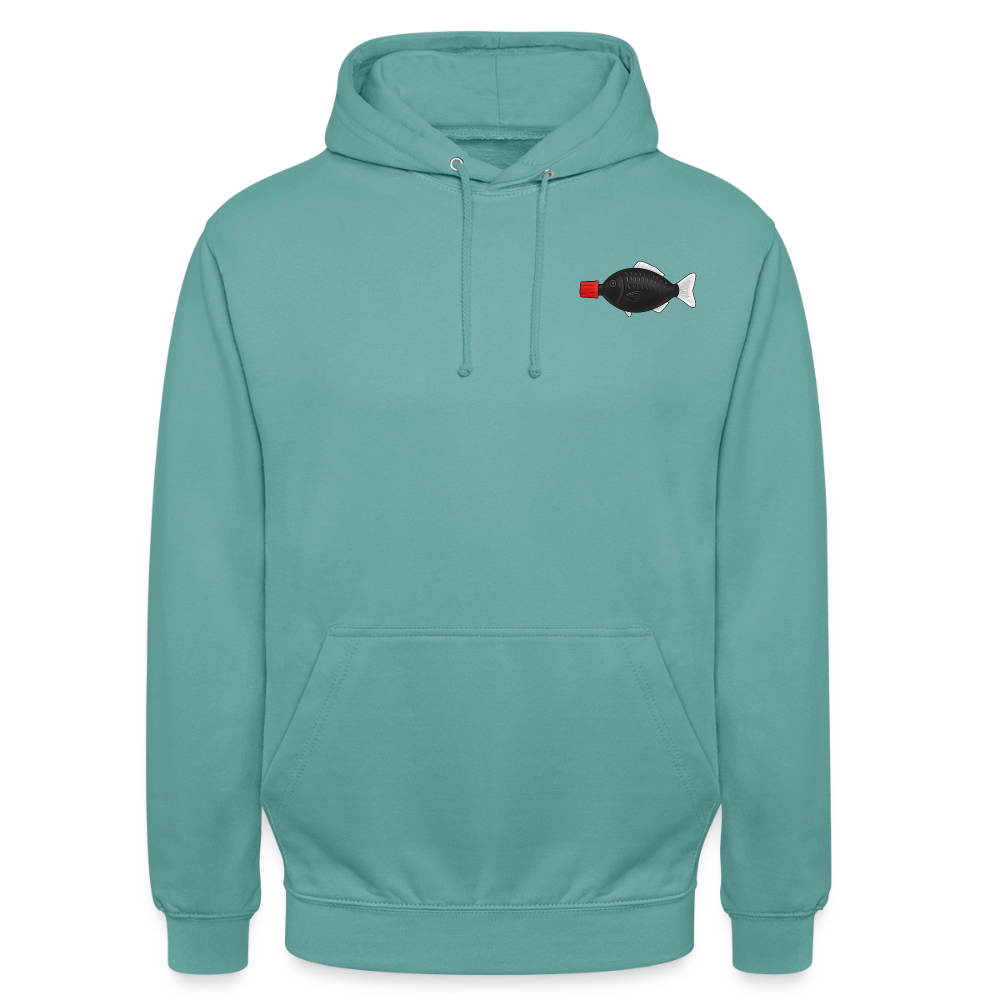 Sushi-Cats-unisex-hoodie - Pastelltürkis