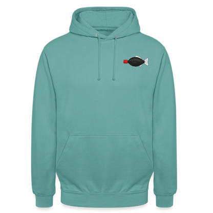 Sushi-Cats-unisex-hoodie - Pastelltürkis