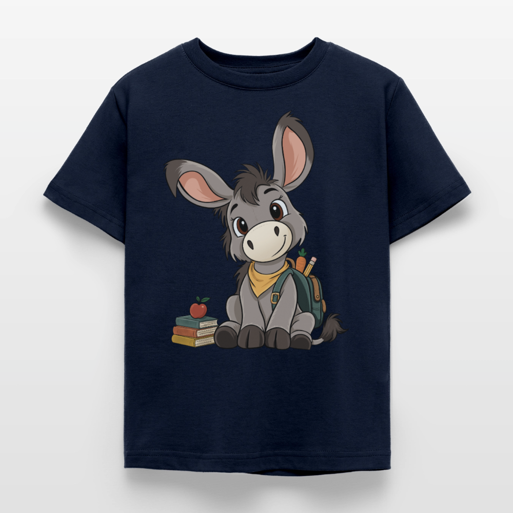 der-kleine-esel-classic-kinder-t-shirt - Navy