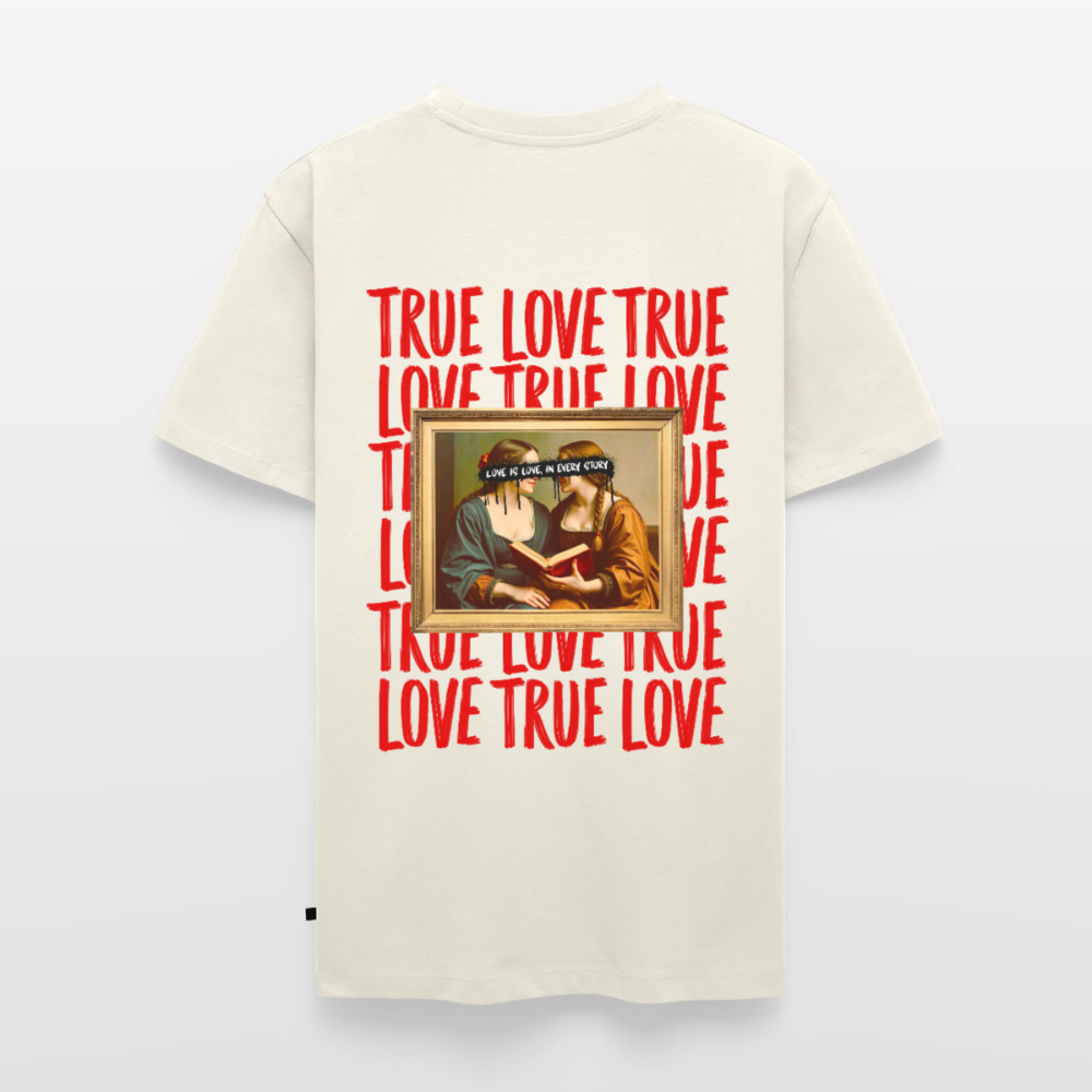 love.is.love.women.männer.shirt - Naturweiß