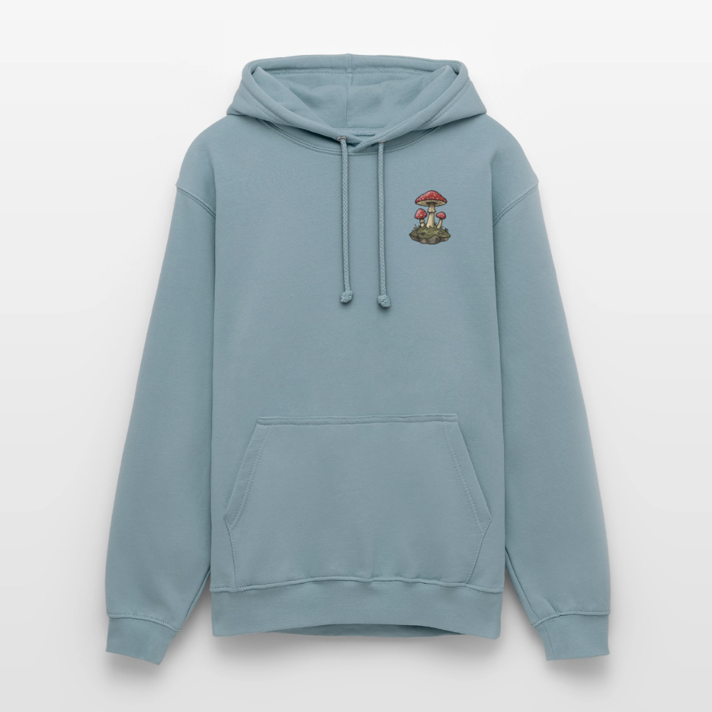 Tarotkarten-Booklover-unisex-hoodie - Nebelblau