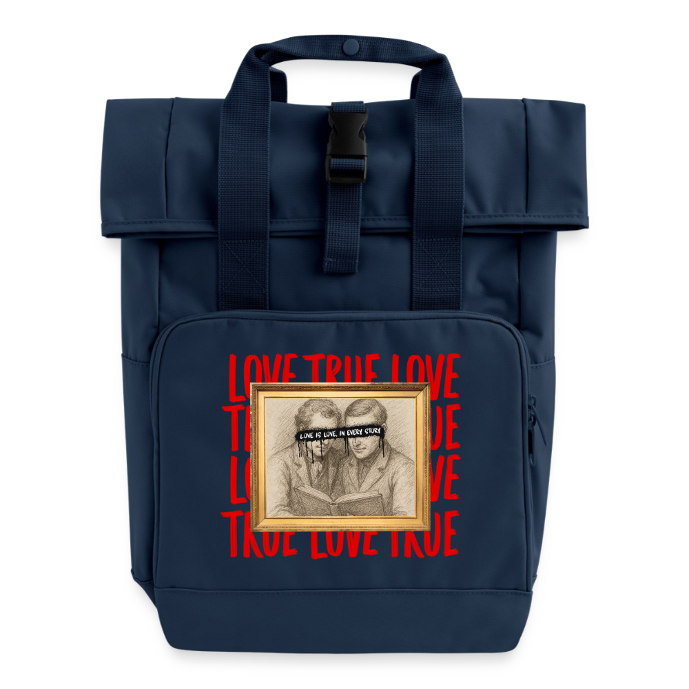 love-is-love-men-unisex-rucksack-14l - Navy