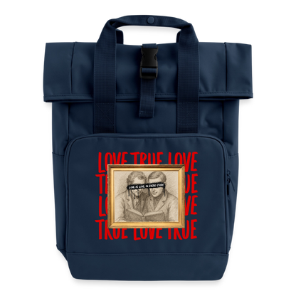 love-is-love-men-unisex-rucksack-14l - Navy