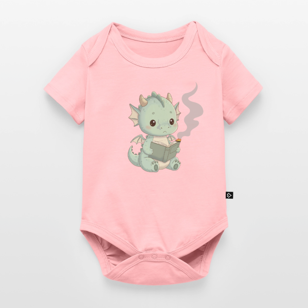 Baby Bio-Kurzarm-Body - Rosa