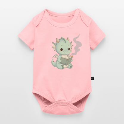 Baby Bio-Kurzarm-Body - Rosa