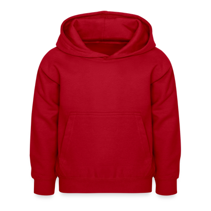 Kleiner.Delfin .große.Welle.kinder.hoodie - Rot