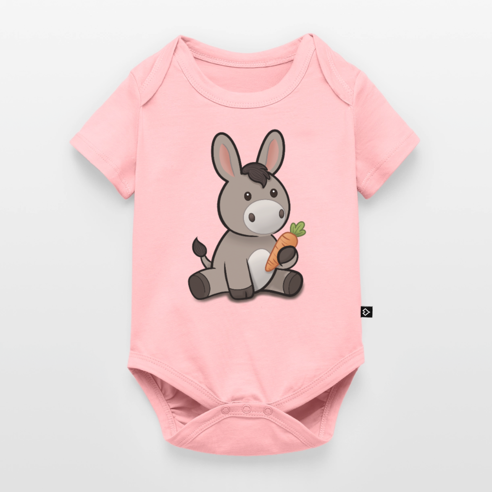 der-kleine-esel-baby-bio-body - Rosa