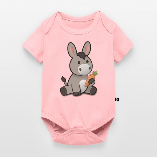 der-kleine-esel-baby-bio-body - Rosa