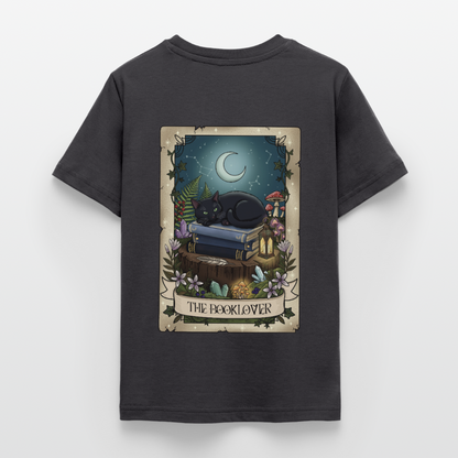 Tarotkarten-Booklover-kinder-shirt - Dunkelgrau