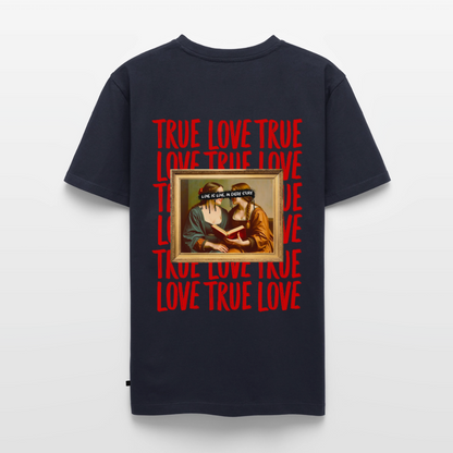 love.is.love.women.männer.shirt - Navy