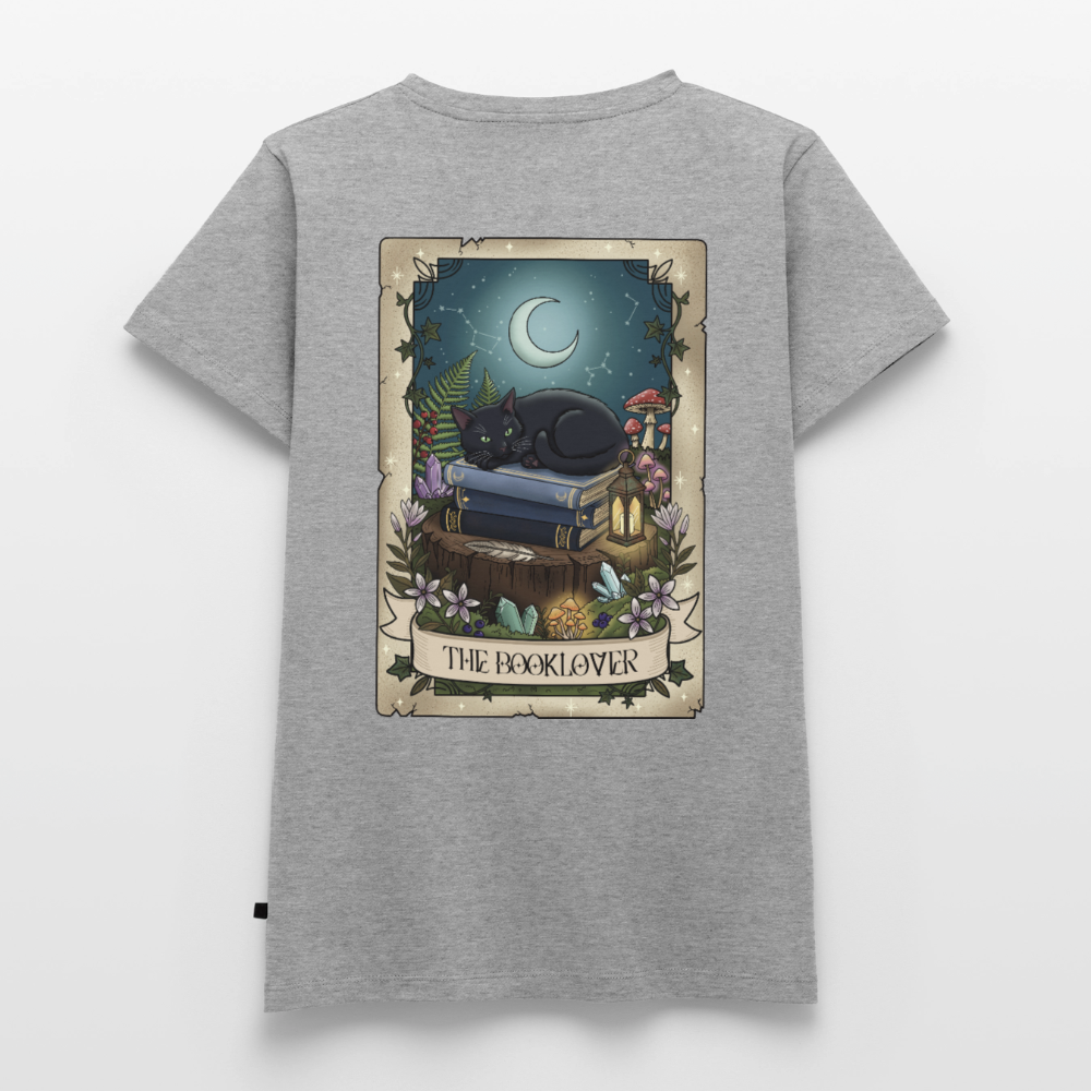 Tarotkarten-Booklover-frauen-shirt - Grau meliert