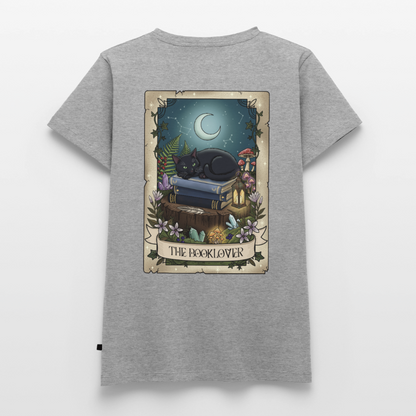 Tarotkarten-Booklover-frauen-shirt - Grau meliert