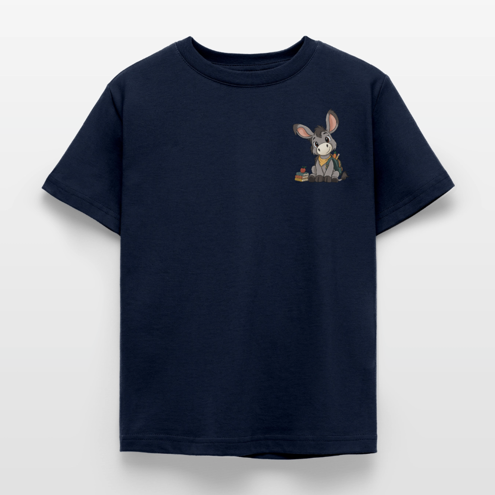 der-kleine-esel-kinder-classic-t-shirt-pocket - Navy