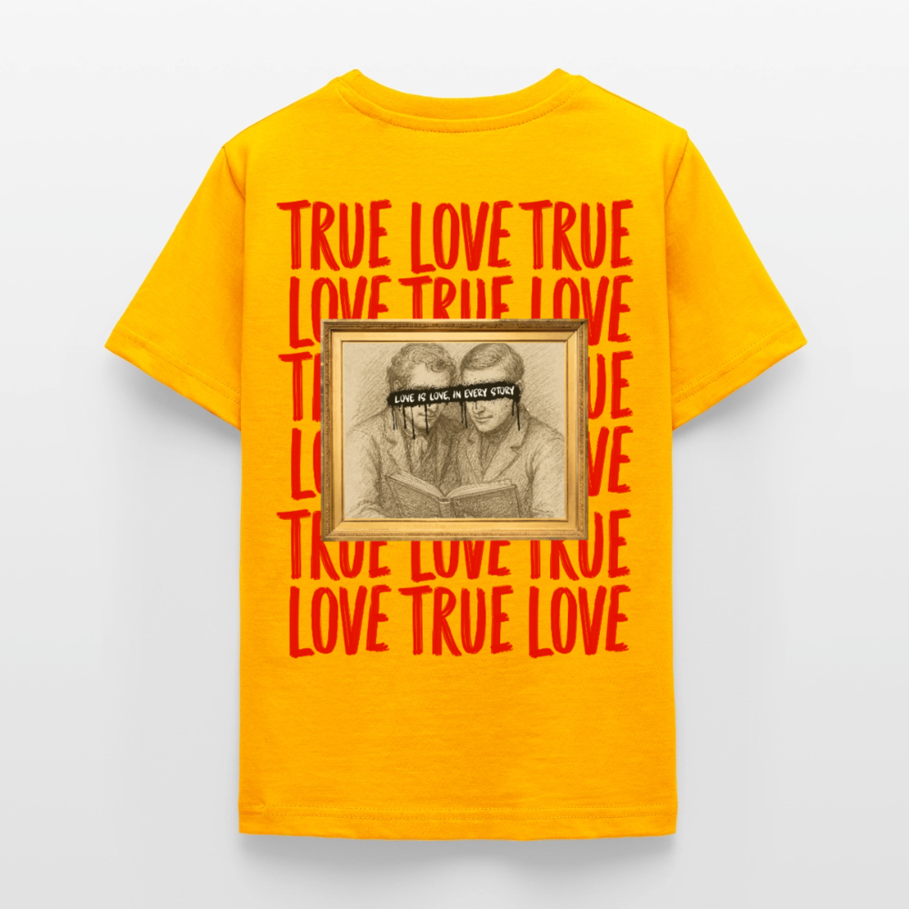 love.is.love.men.teenager.shirt - Gold