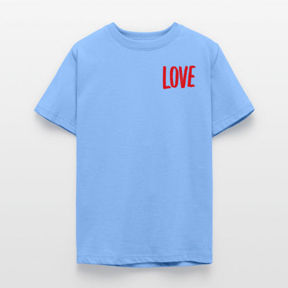 love.is.love.women.teenager.shirt - Himmelblau