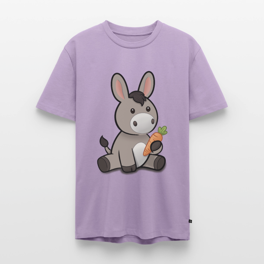 der-kleine-esel-männer-shirt - Lavendel