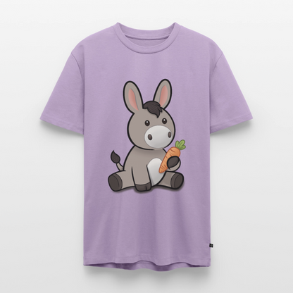 der-kleine-esel-männer-shirt - Lavendel