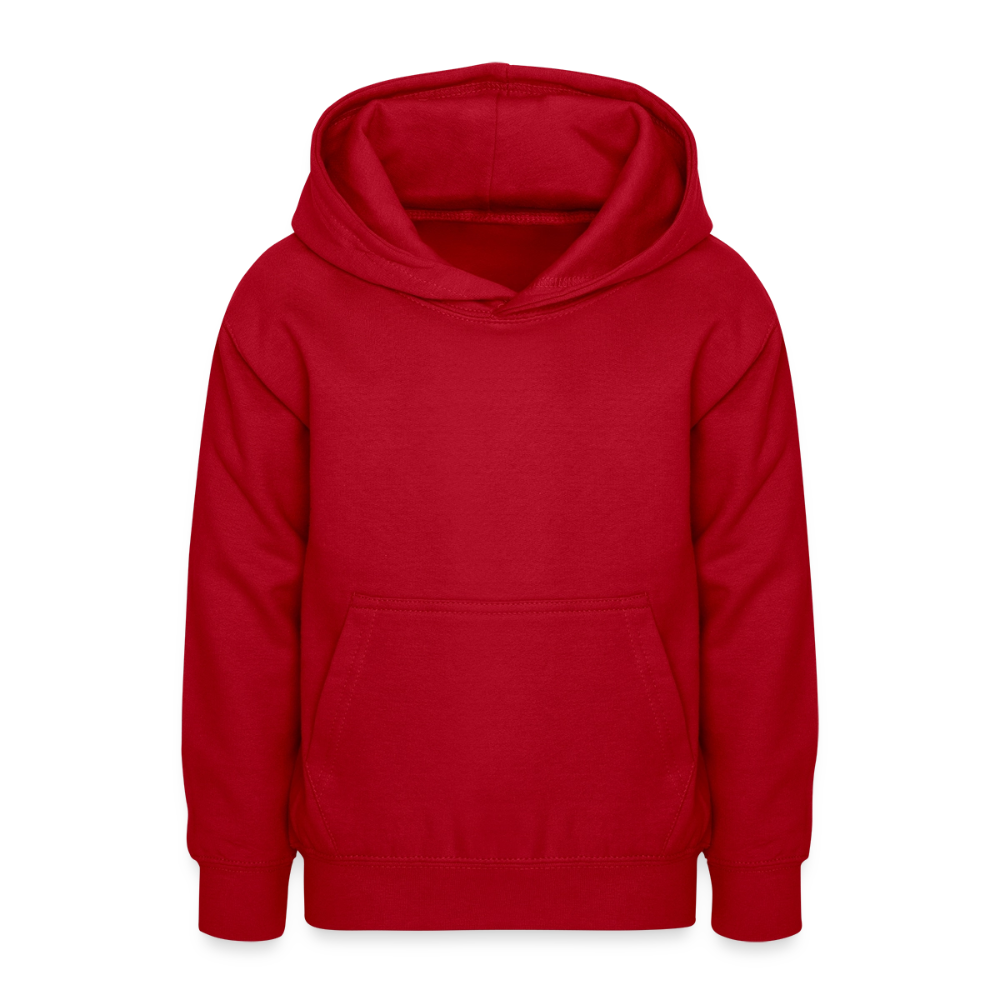 Kleiner.Delfin .große.Welle.supercool.teenager.hoodie - Rot