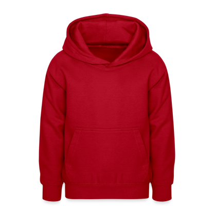 Kleiner.Delfin .große.Welle.supercool.teenager.hoodie - Rot