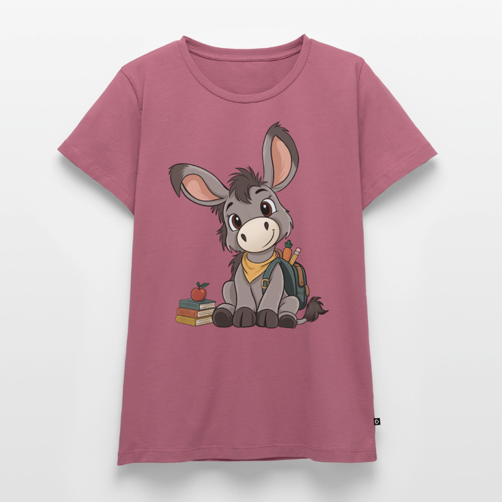 der-kleine-esel-classic-frauen-shirt - Mauve
