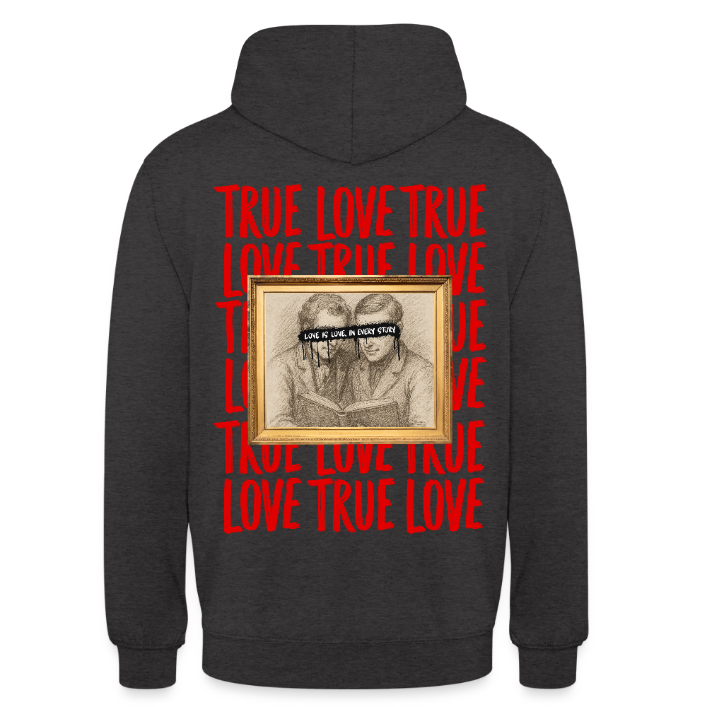 love.is.love.men.Unisex.Hoodie - Anthrazit