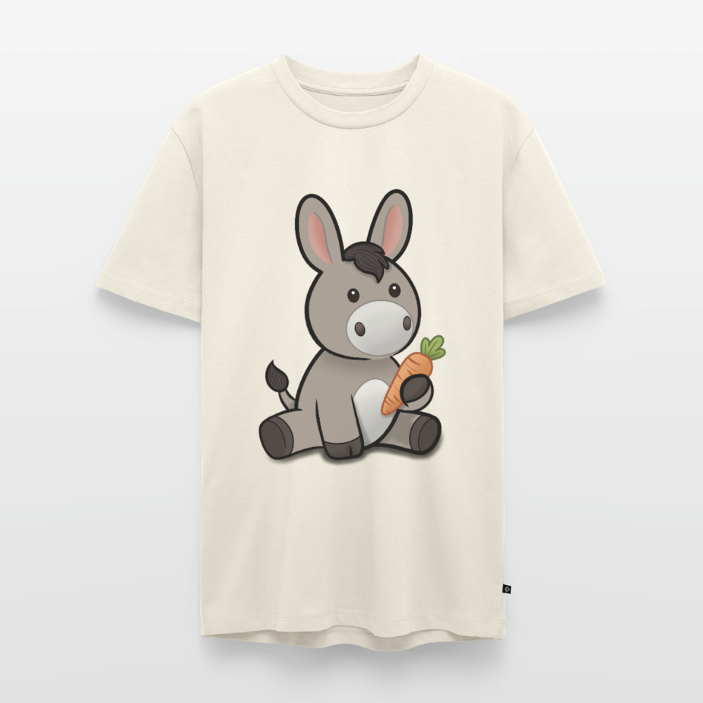 der-kleine-esel-männer-shirt - Naturweiß