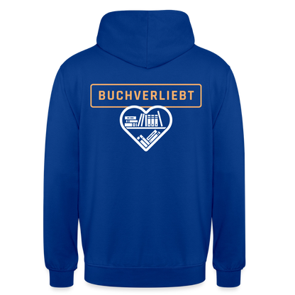 buchverliebt-unisex-hoodie - Royalblau