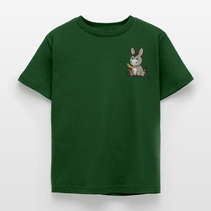 der-kleine-esel-kinder-t-shirt-pocket - Forstgrün 