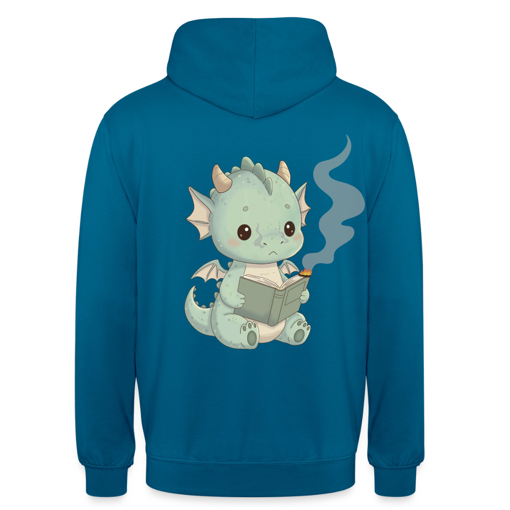 Kleiner Bücherdrache | Unisex Hoodie