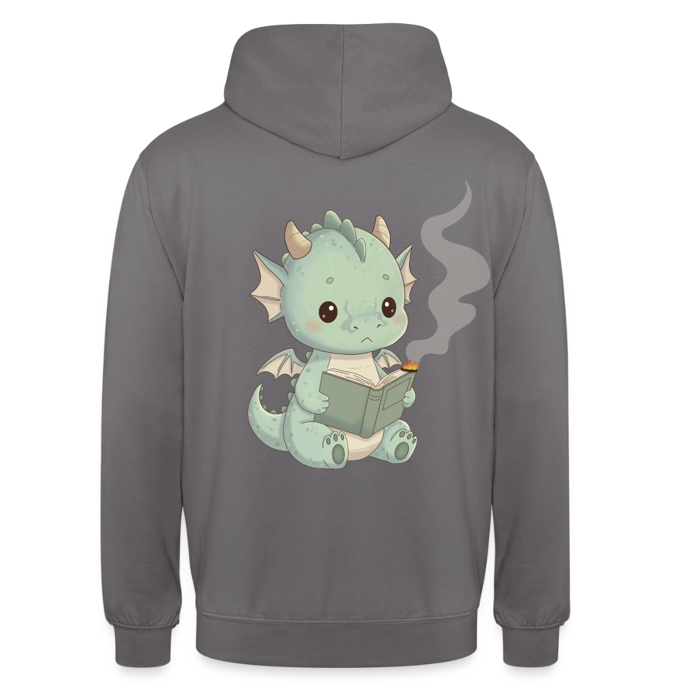 Kleiner Bücherdrache | Unisex Hoodie